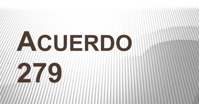 Acuerdo 279