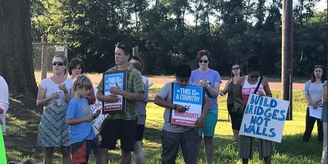 Protest is held outside WTDF