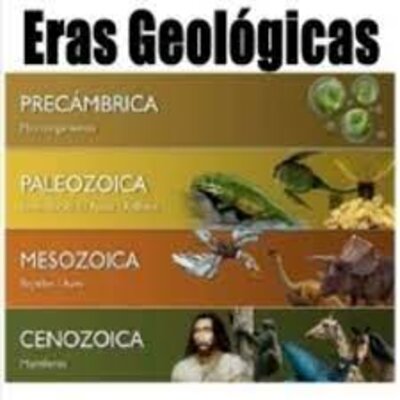 Timeline: Eras geologicas