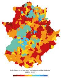 POBLACIÓN DE EXTREMADURA