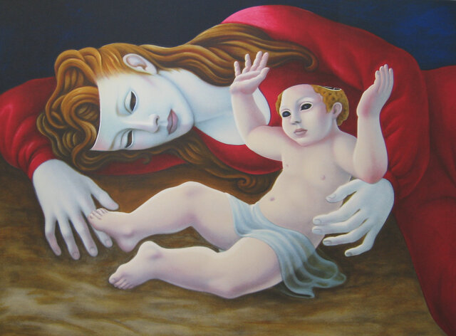 Maternidad Roja - Alfonso Arana