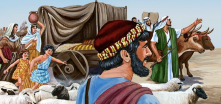 LA FAMILIA DE YAAKOV SE MUDA A EGIPTO