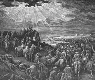 YEOSHUA LLEVA A LOS JUDIOS A LA TIERRA PROMETIDA