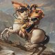 Napoleon crossing alps jacques louis david 1800