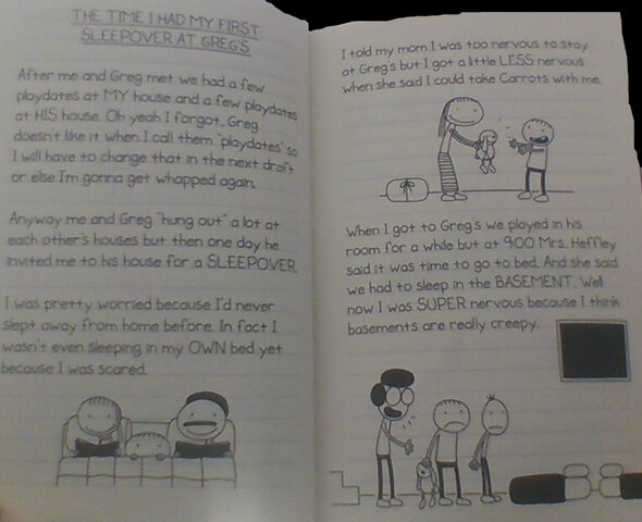 The Time I Had My First Sleepover At Greg's