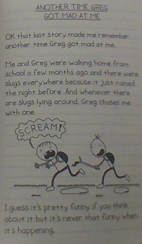 Another Time Greg Got Mad At Me