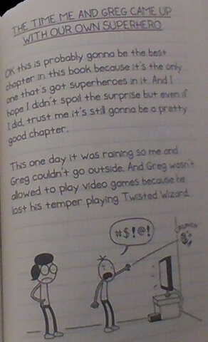 The Time Me And Greg Came Up With Our Own Superhero