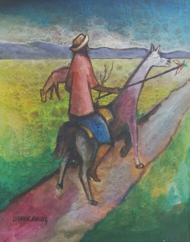 Hombre y Caballo - Ludovic Booz