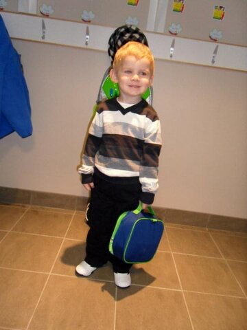 I went to Preschool for the first time