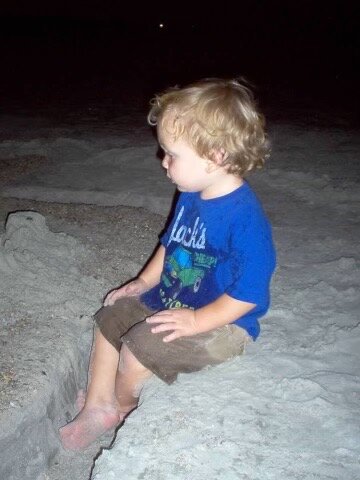 First Time at the Beach