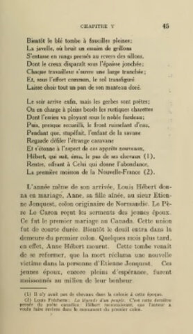 Arrivée de la famille Hébert en Nouvelle France