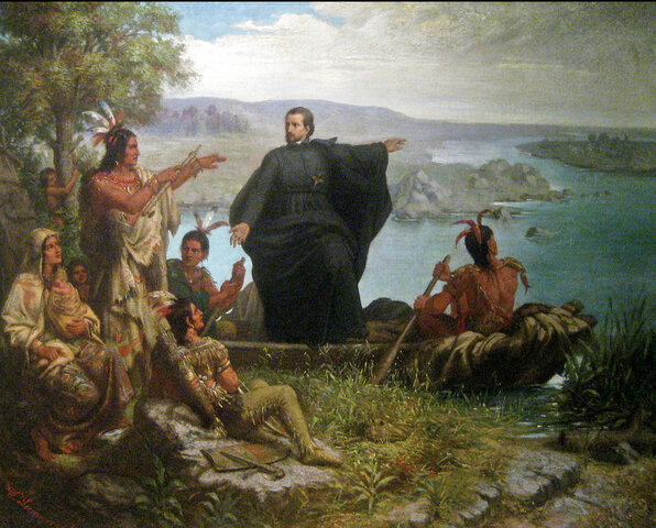 Arrivées des Jésuites en Nouvelle France