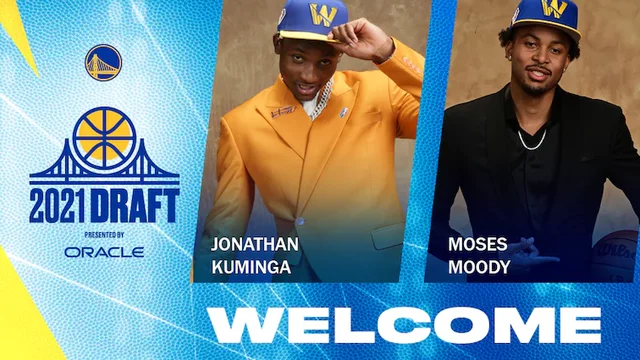 Jonathan Kuminga and Moses Moody are Drafted