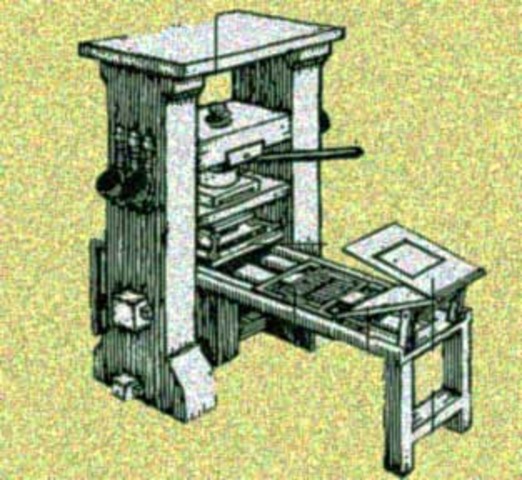 Invention of the Printing Press(Gutenberg)