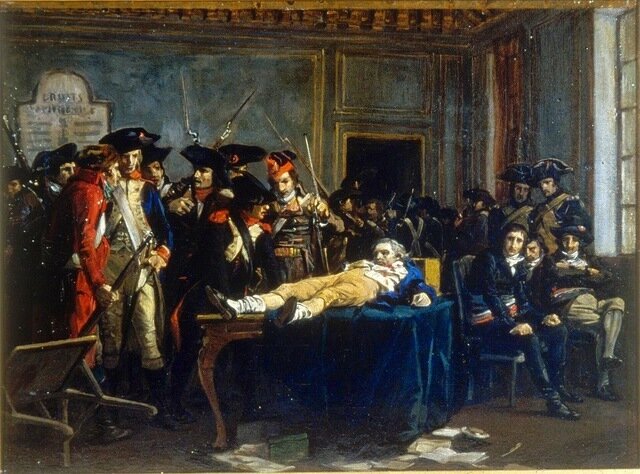 Caída de Robespierre