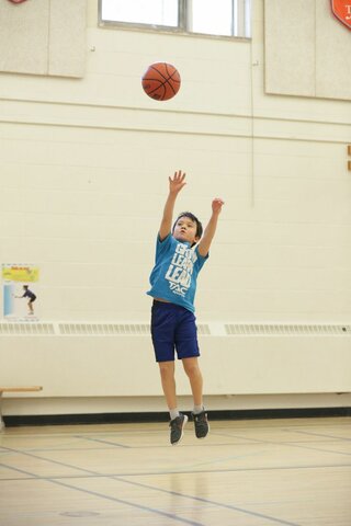 First Time Playing Basketball