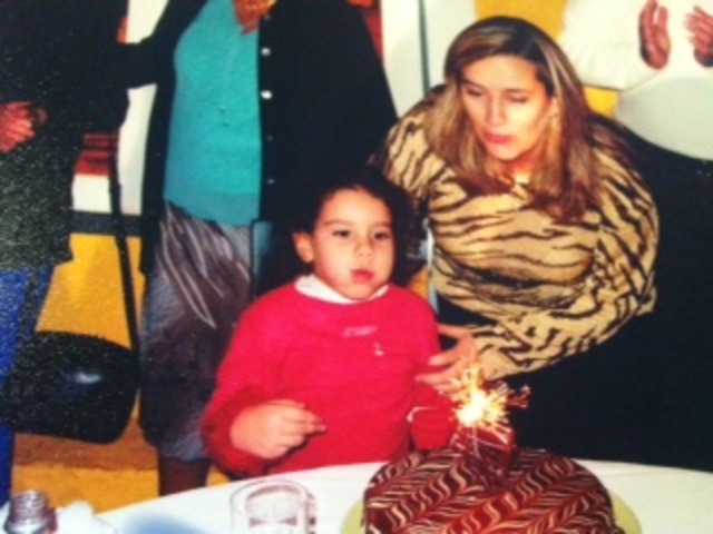 aniversário da minha mãe - Thais