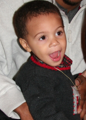 When my little cousin Cameron was born