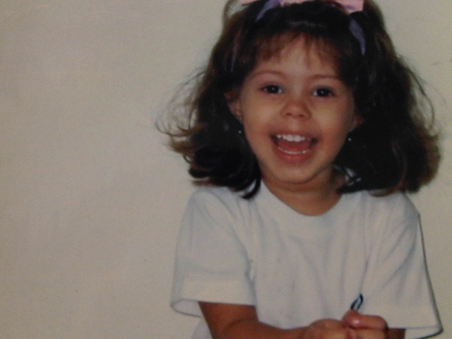 Biannca comecou a estudar