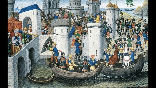 Costantinopoli saccheggiata e conquistata