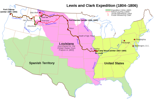 Lewis and Clark expodition 1