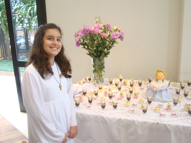 minha primeira comunhão- Thais