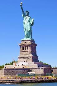 The statue of liberty is accepted