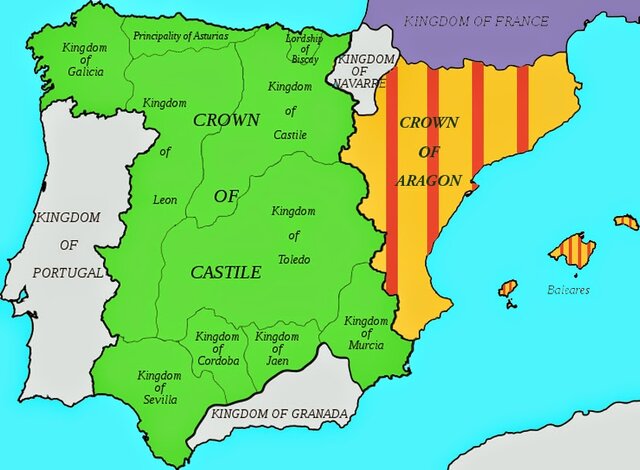 Es forma la Corona de Castella