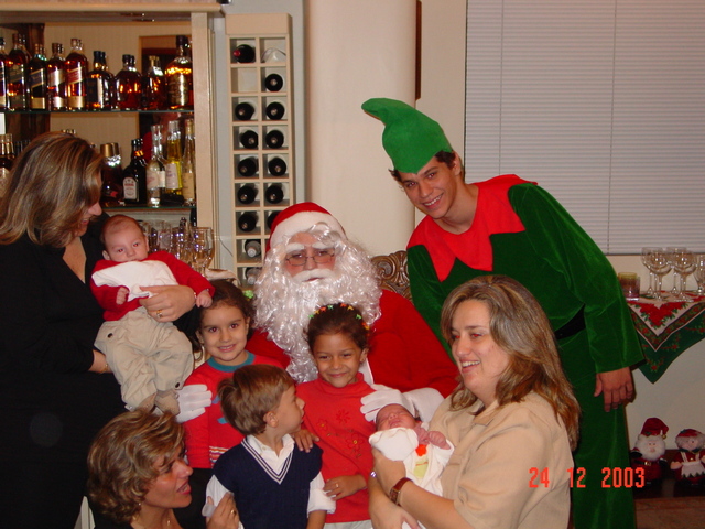 meu primeiro natal com a minha irmã - Thais