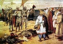 Rurik Begins His Rule of Novgorod