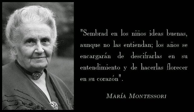 María Montessori 1870 - 1952