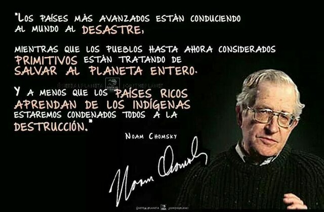 Noam Chomsky.
