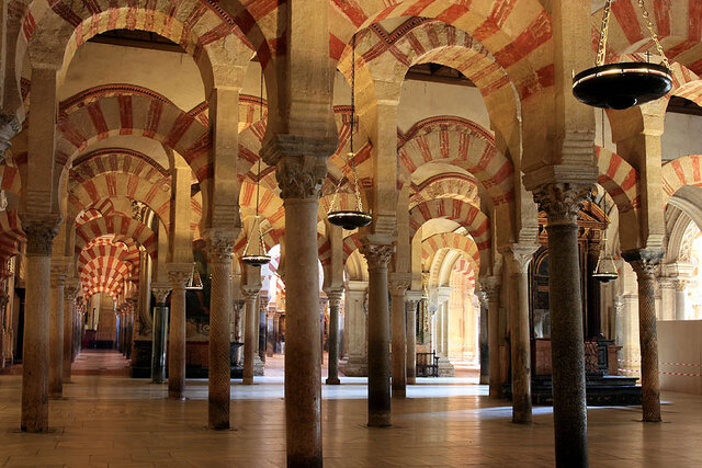 Mezquita de Córdoba (interior), sala de la oración.
