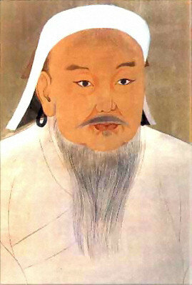 * Temujin Gengis Khan (1162-1227)