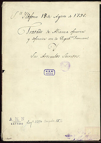 Tratado de San Ildefonso.