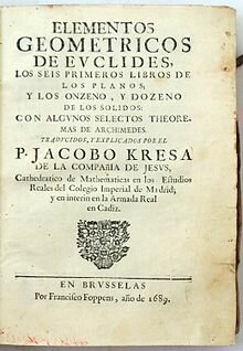 Los elementos de Euclides