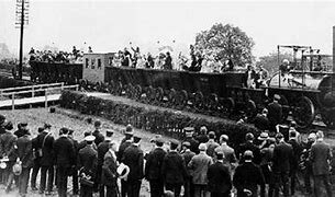 Primera línea de pasajeros de ferrocarril