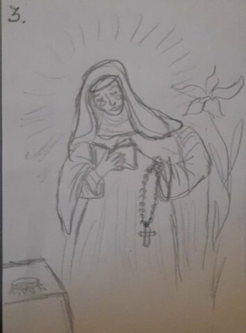 Jancsi vizet merít a kútból Margitnak