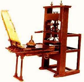 LA CREACIÓN DE LA IMPRENTA