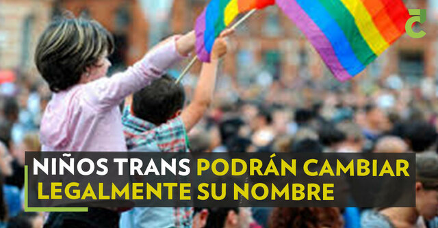 Personas trans pueden cambiar su nombre.