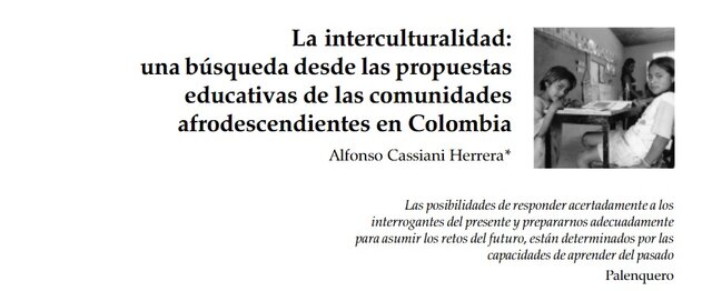 Surgimientos de investigaciones científicas sobre las dinámicas interculturales