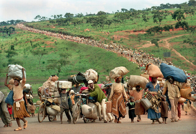 Death of Hutu Prime Minister and Refugees