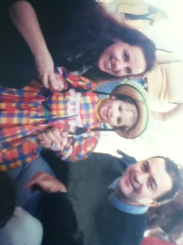 Júlia na festa junina