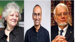 Ada Yonath, Venkatraman Ramakrishnan and Thomas Steitz