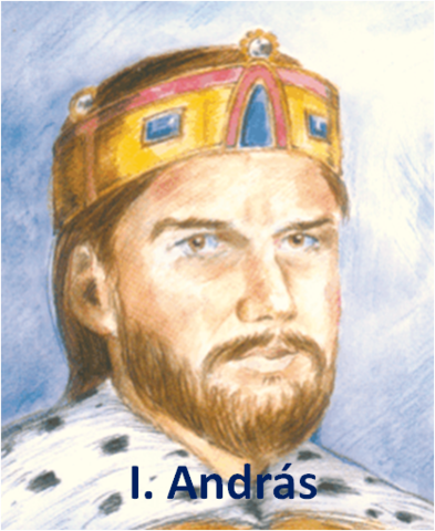 I. András megkoronázása