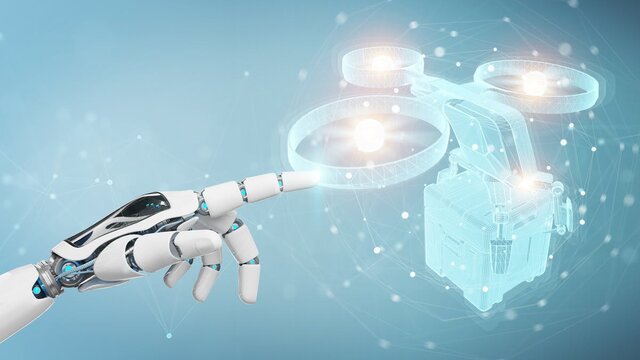 USO DE ROBOTS Y DRONES