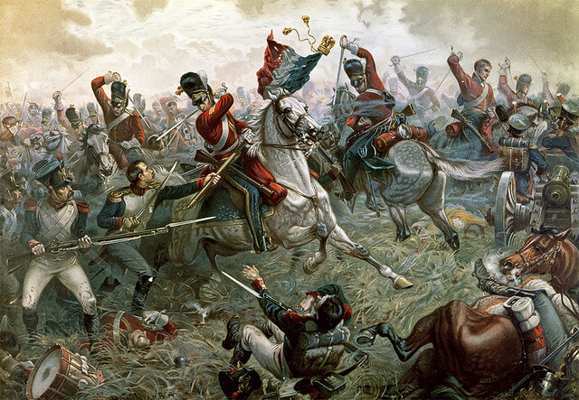 Nederlaag Waterloo   +   Congres van Wenen