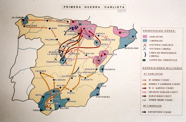 Muerte de Fernando VII. Regencia de Maria Cristina. Estallido de la Guerra Carlista