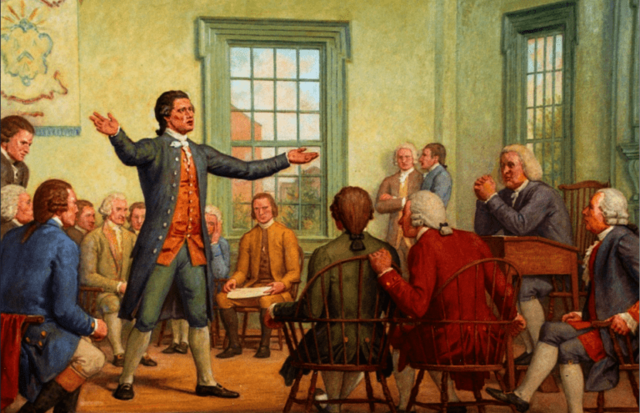 Els Delegats de les 13 colònies