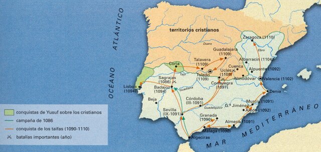 Llegada de los almorávides